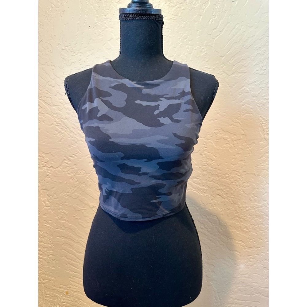 Athleta Camo Conscious Crop Top